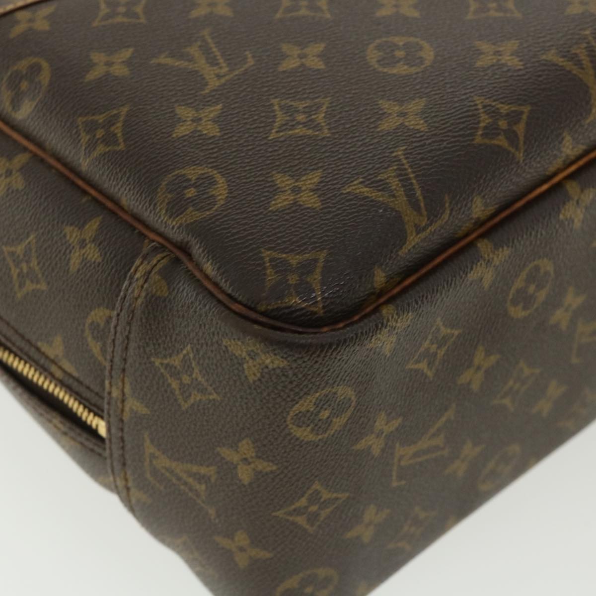 Louis Vuitton  Monogram Deauville Hand Bag M47270 LV Auth fm1876