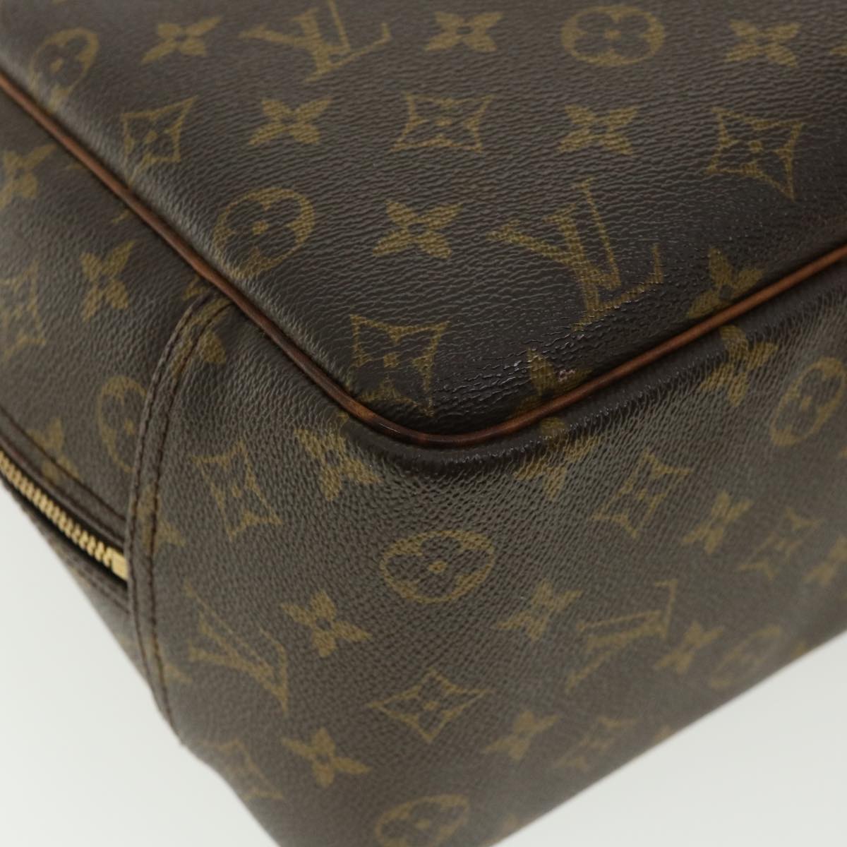 Louis Vuitton  Monogram Deauville Hand Bag M47270 LV Auth fm1876