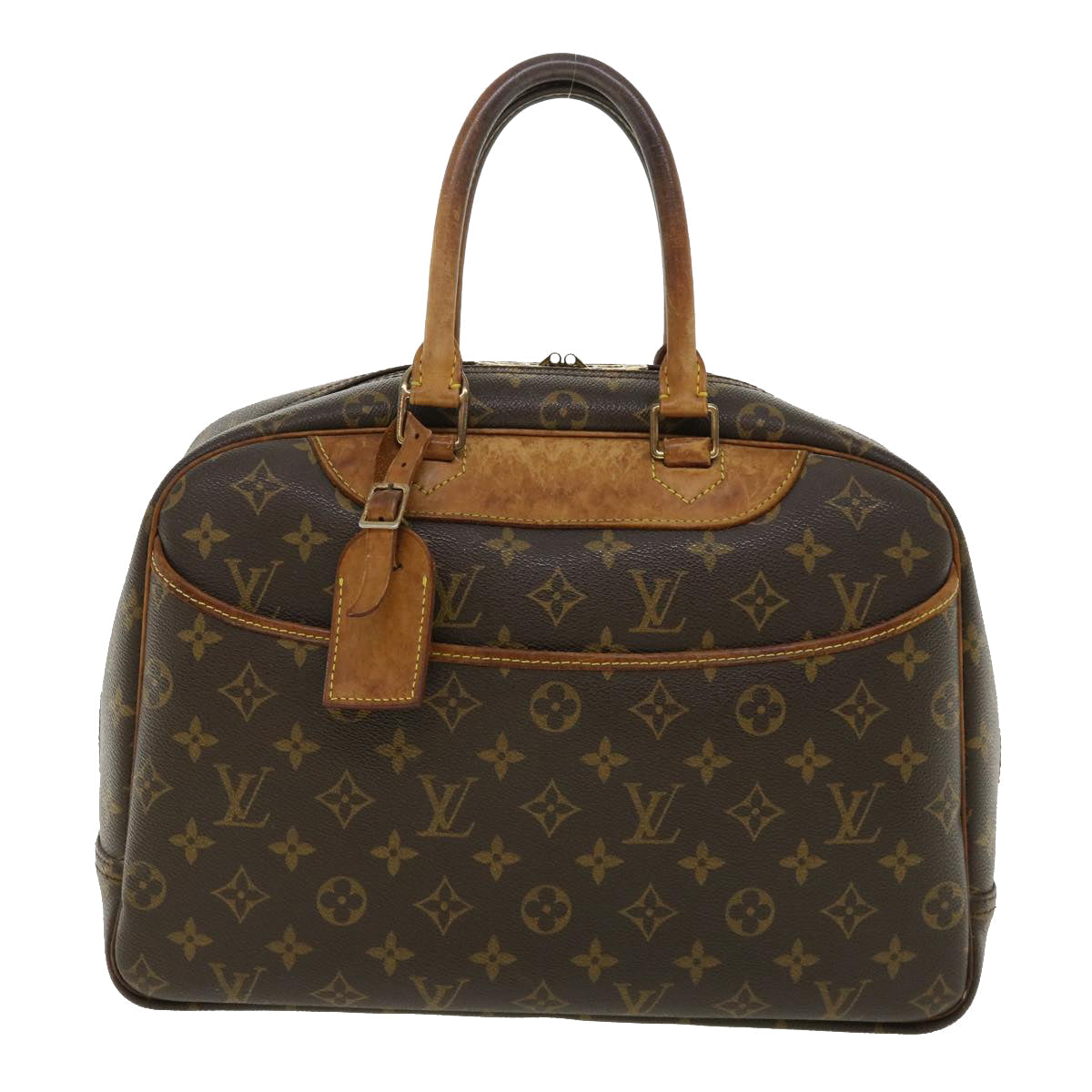 Louis Vuitton  Monogram Deauville Hand Bag M47270 LV Auth fm1876