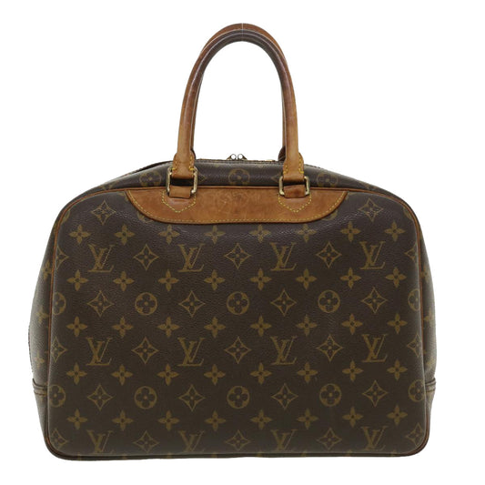 Louis Vuitton  Monogram Deauville Hand Bag M47270 LV Auth fm1876