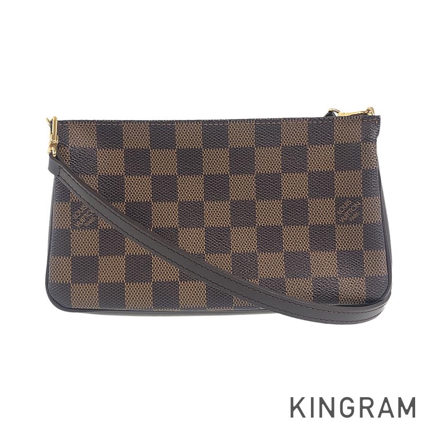 Louis Vuitton  Attached strap missing item Optional shoulder strap included Pouch