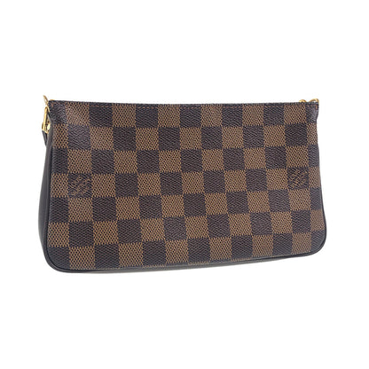 Louis Vuitton  Attached strap missing item Optional shoulder strap included Pouch