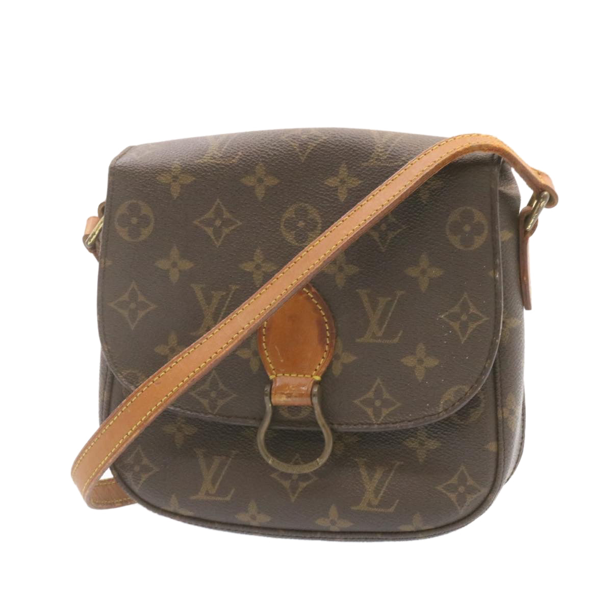 Louis Vuitton  Monogram Saint Cloud MM Shoulder Bag M51243 LV Auth am1071g