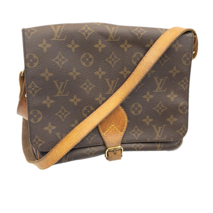 Louis Vuitton  Monogram Cartouchiere GM Shoulder Bag M51252 LV Auth am1101g