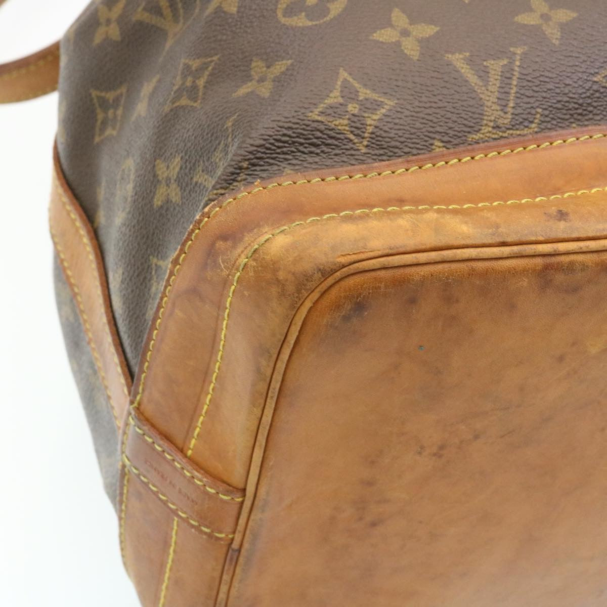 Louis Vuitton  Monogram Noe Shoulder Bag M42224 LV Auth am1878g