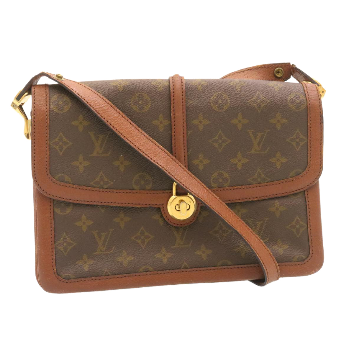 Louis Vuitton  Monogram Passy Shoulder Bag Vintage M51416 LV Auth am2072g