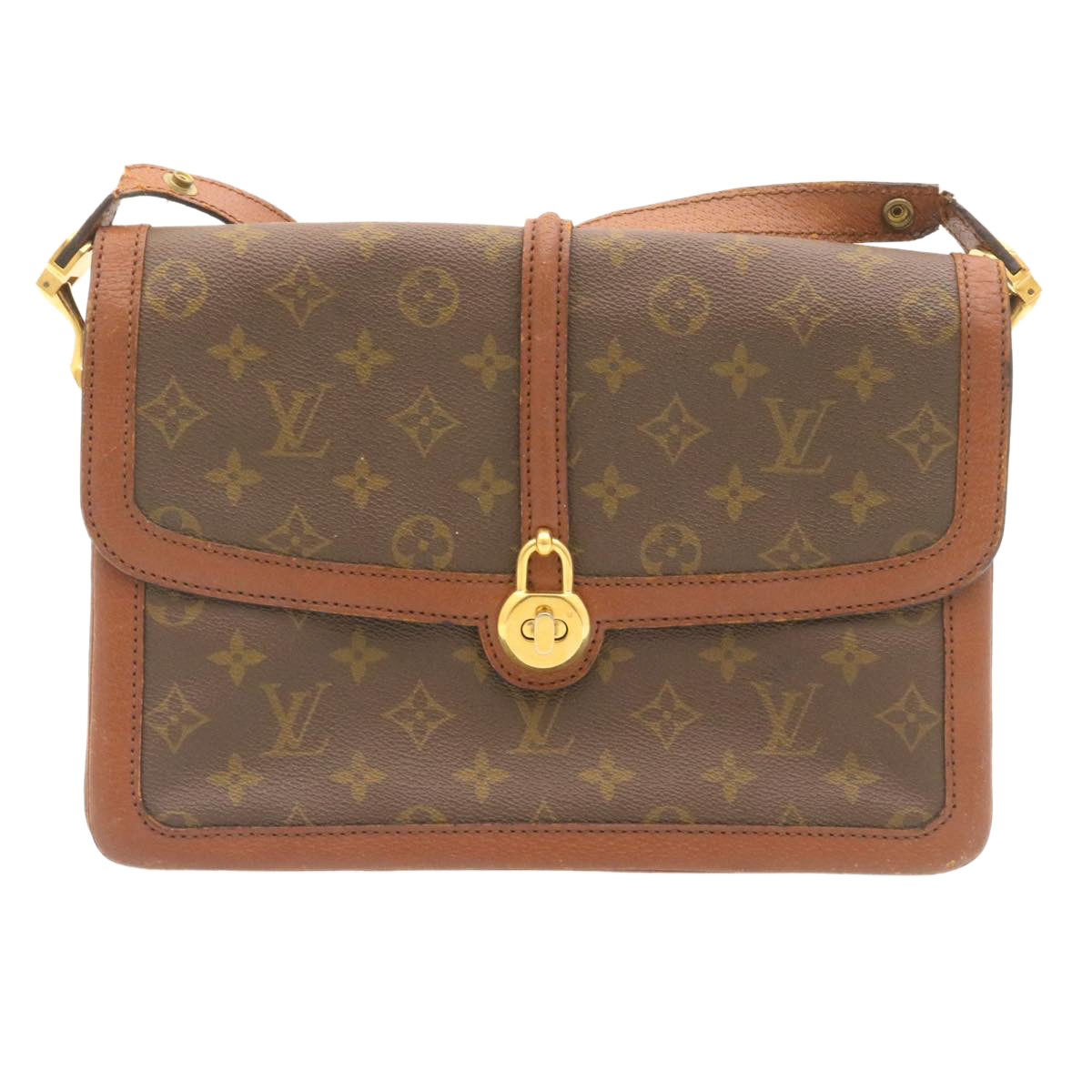 Louis Vuitton  Monogram Passy Shoulder Bag Vintage M51416 LV Auth am2072g