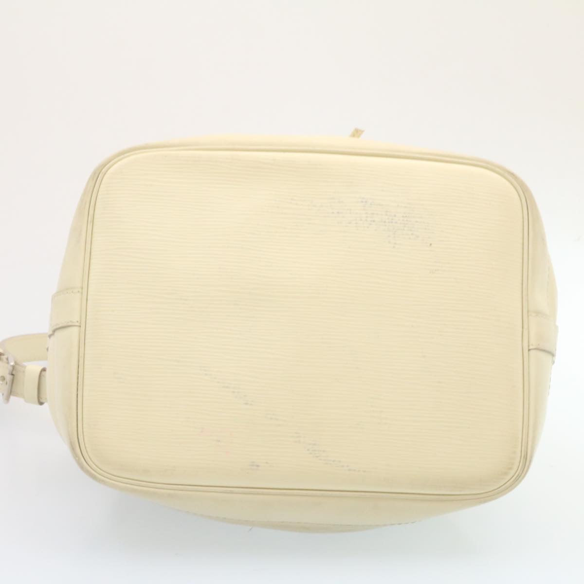 Louis Vuitton  Epi Noe Shoulder Bag White M4084J LV Auth am2138g