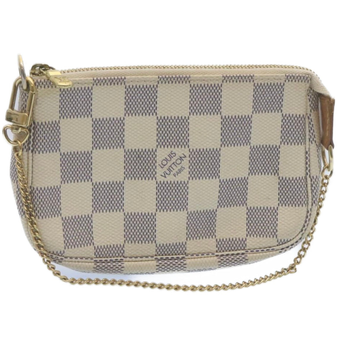 Louis Vuitton  Damier Azur Mini Pochette Accessoires Pouch N58010 LV Auth am2224g