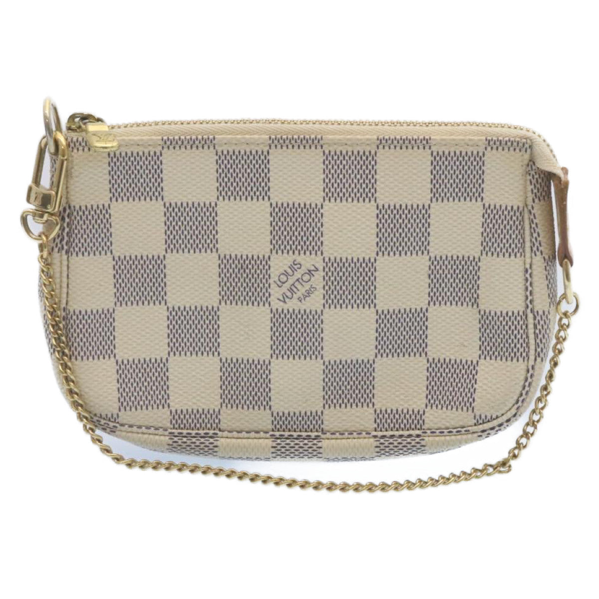 Louis Vuitton  Damier Azur Mini Pochette Accessoires Pouch N58010 LV Auth am2224g