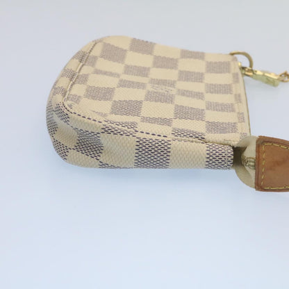 Louis Vuitton  Damier Azur Mini Pochette Accessoires Pouch N58010 LV Auth am2224g