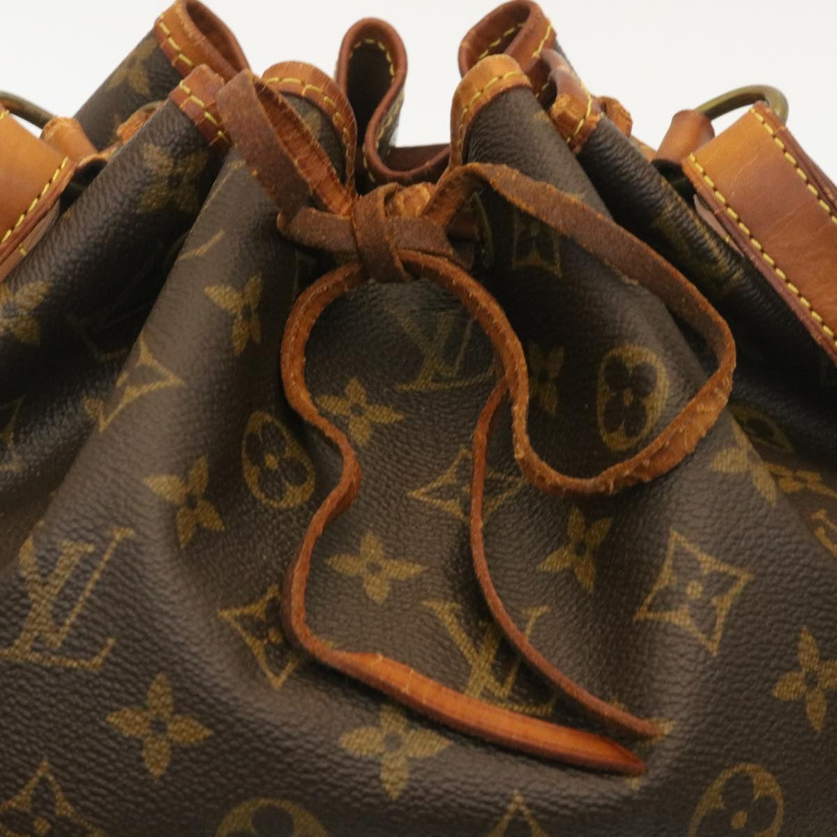 Louis Vuitton  Monogram Petit Noe Shoulder Bag M42226 LV Auth am2230g