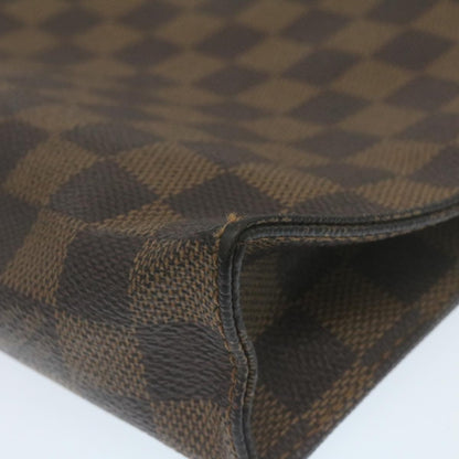 Louis Vuitton  Damier Ebene Poche Toilette 26 Pouch N47543 LV Auth am2290g