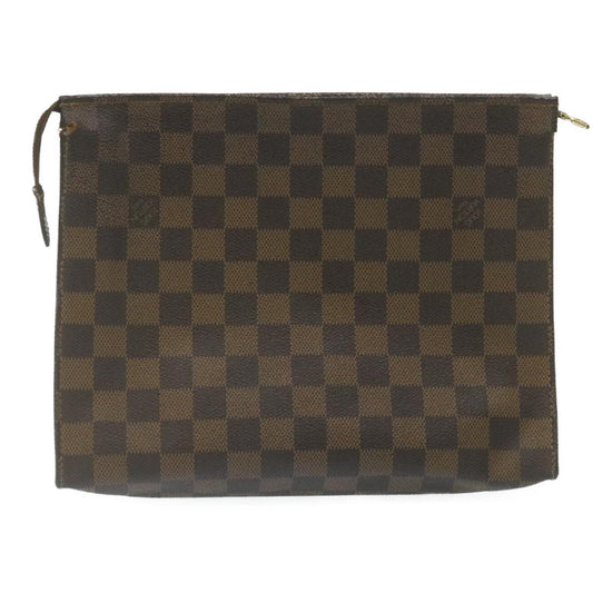 Louis Vuitton  Damier Ebene Poche Toilette 26 Pouch N47543 LV Auth am2290g