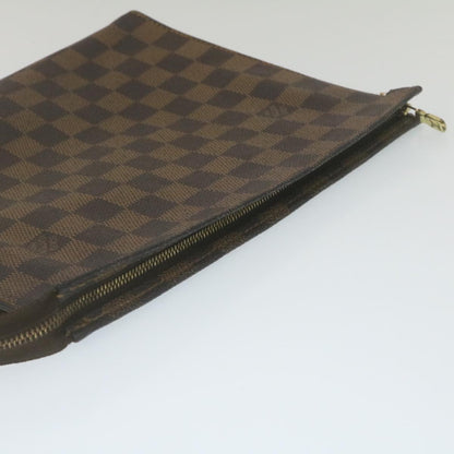 Louis Vuitton  Damier Ebene Poche Toilette 26 Pouch N47543 LV Auth am2290g