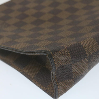 Louis Vuitton  Damier Ebene Poche Toilette 26 Pouch N47543 LV Auth am2290g