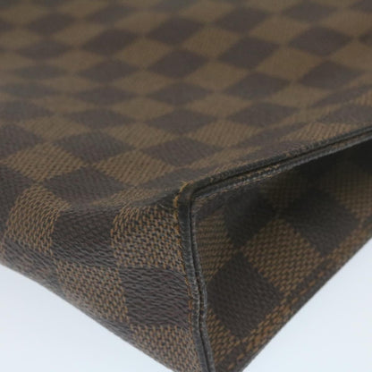 Louis Vuitton  Damier Ebene Poche Toilette 26 Pouch N47543 LV Auth am2290g