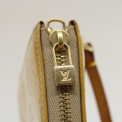 Louis Vuitton  Monogram Vernis Lexington Pouch Beige Ｍ91010 LV Auth am2359g