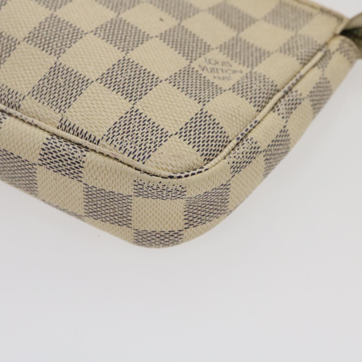 Louis Vuitton  Damier Azur Mini Pochette Accessoires Pouch N58010 LV am2423g