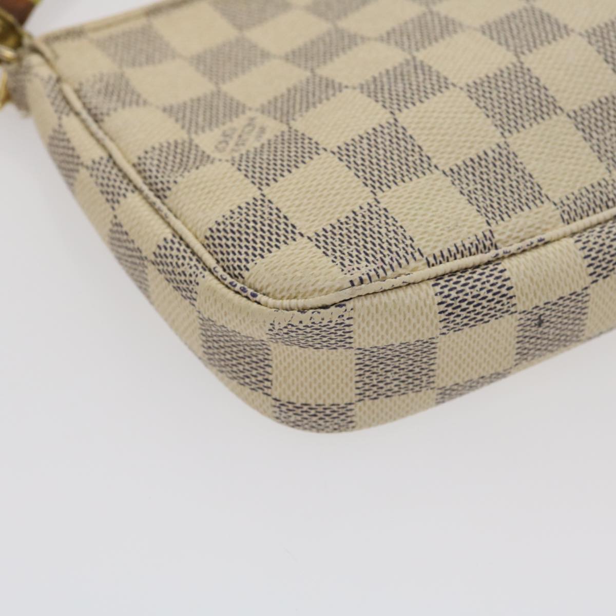 Louis Vuitton  Damier Azur Mini Pochette Accessoires Pouch N58010 LV am2423g