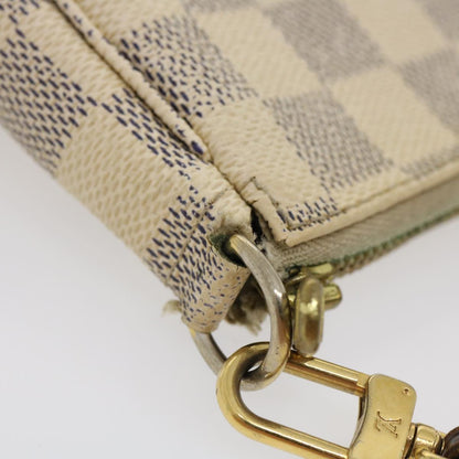 Louis Vuitton  Damier Azur Mini Pochette Accessoires Pouch N58010 LV am2423g