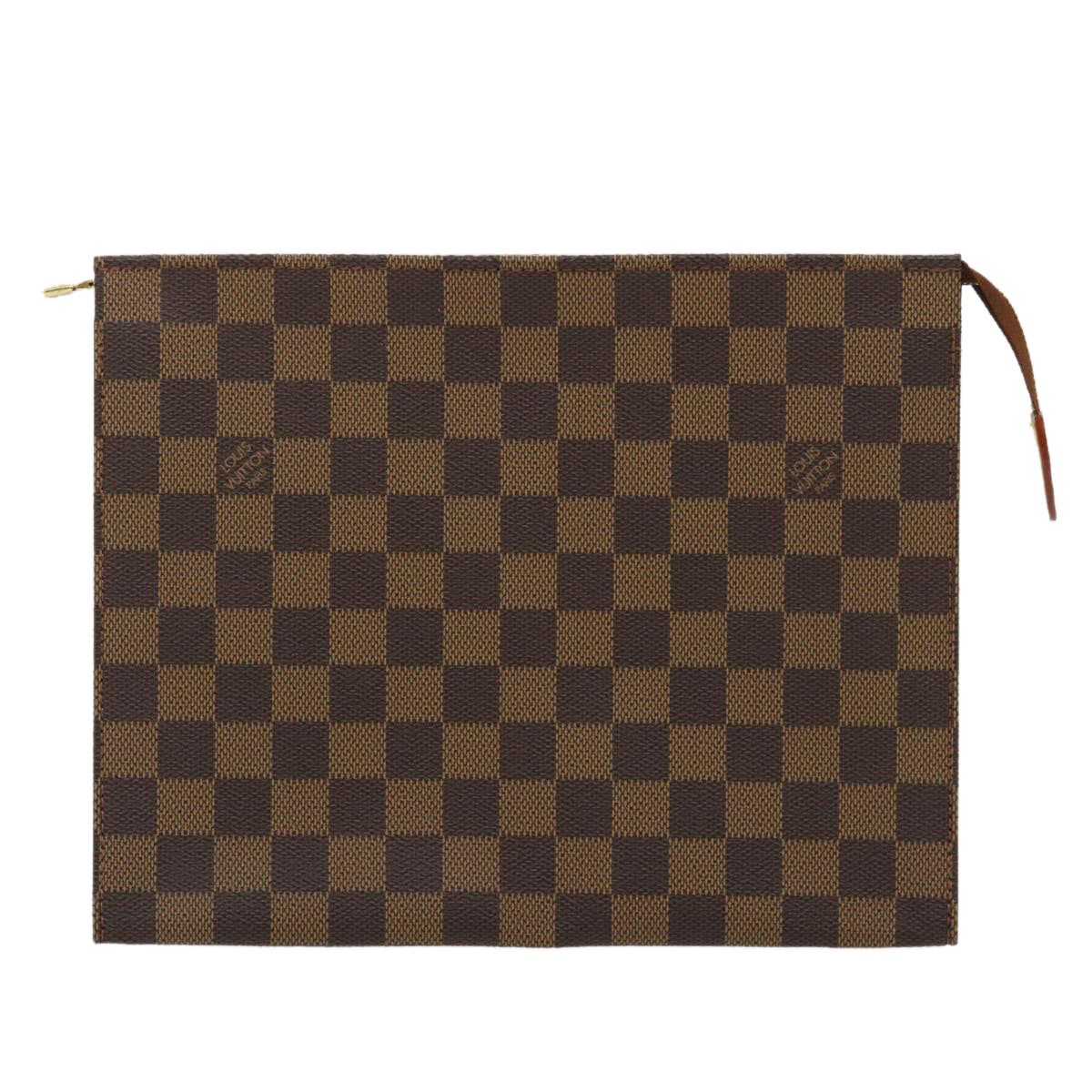 Louis Vuitton  Damier Ebene Poche Toilette 26 Pouch N47543 LV Auth am2487g