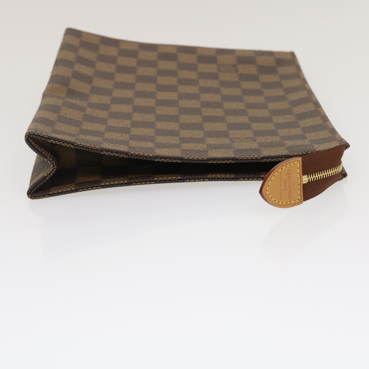 Louis Vuitton  Damier Ebene Poche Toilette 26 Pouch N47543 LV Auth am2487g