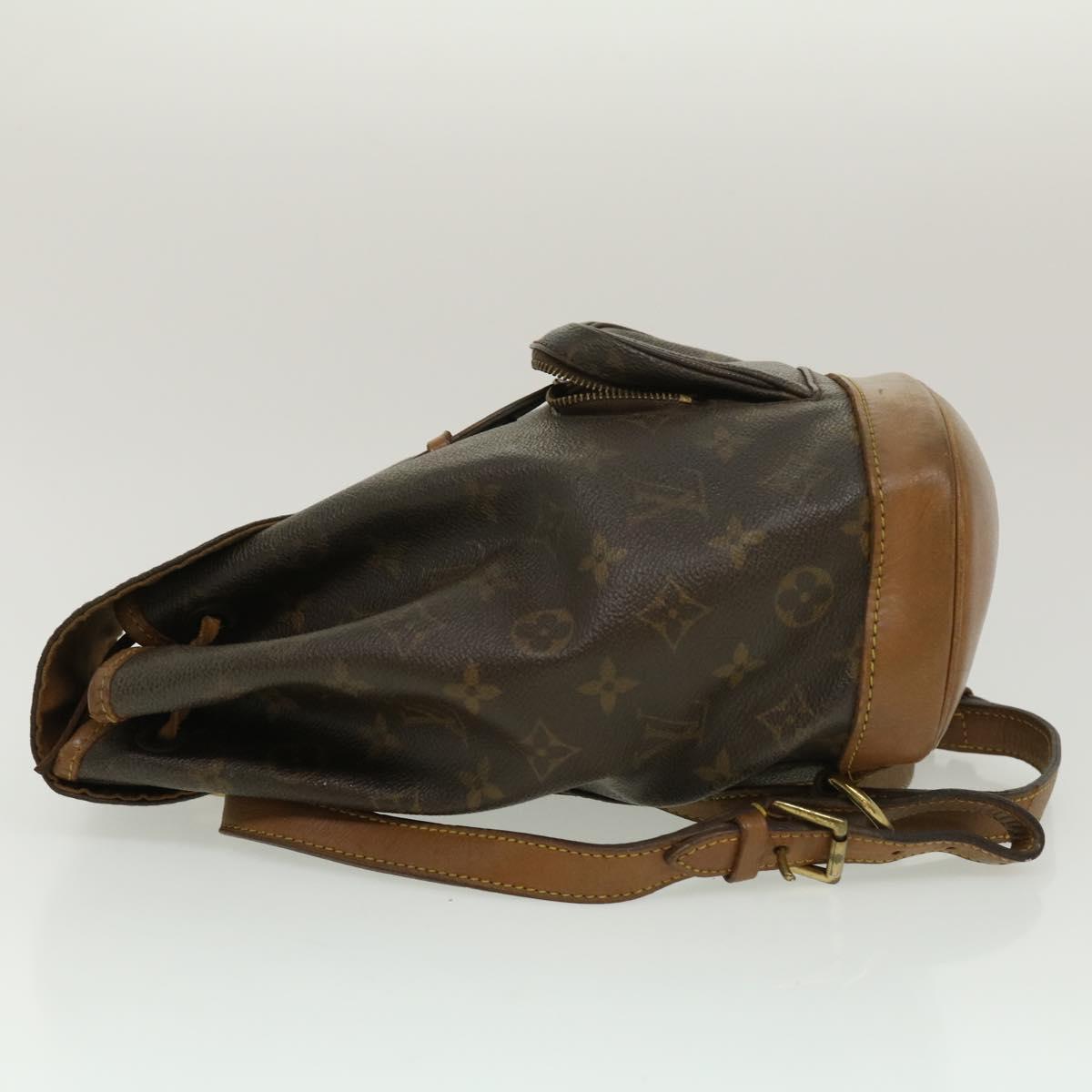 Louis Vuitton  Monogram Montsouris MM Backpack M51136 LV Auth am2571g