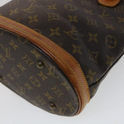 Louis Vuitton  Monogram Bucket PM Shoulder Bag M42238 LV Auth am2619g