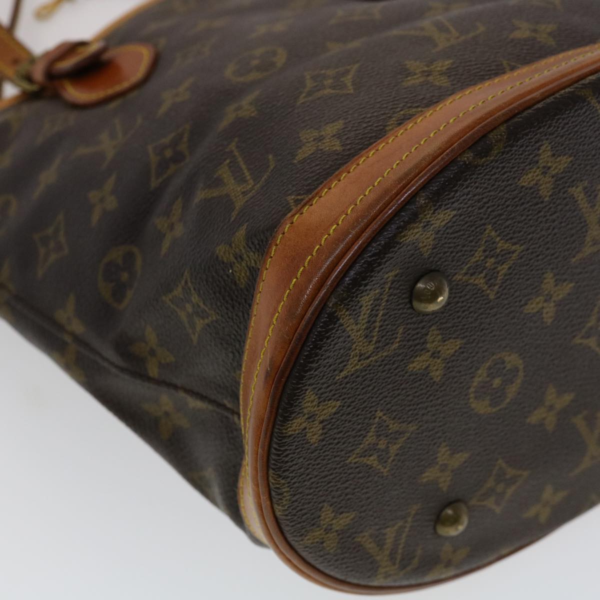 Louis Vuitton  Monogram Bucket PM Shoulder Bag M42238 LV Auth am2619g