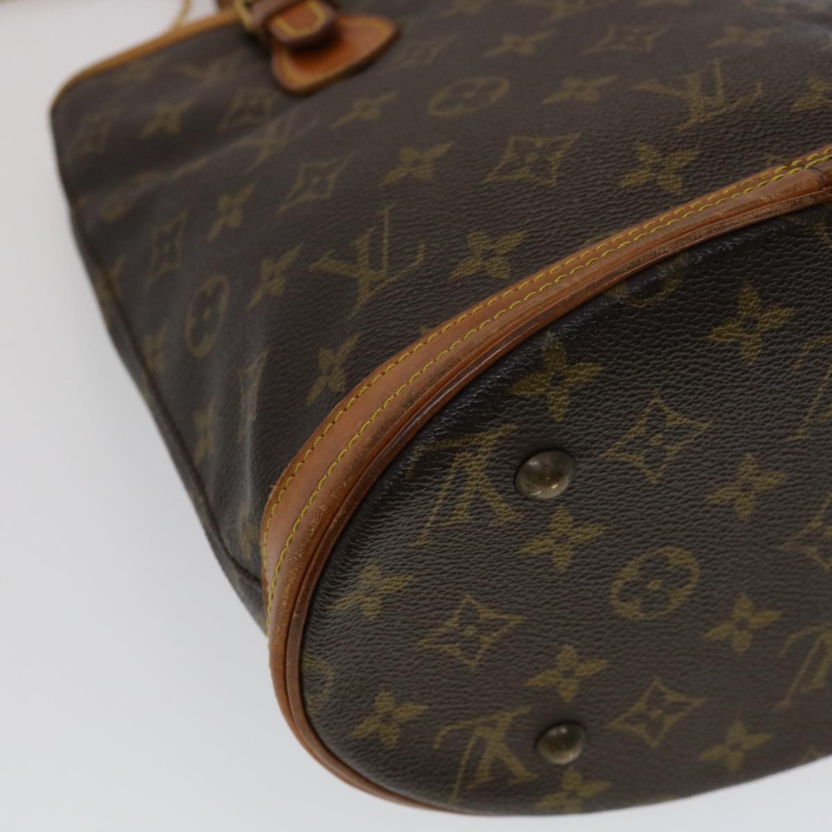 Louis Vuitton  Monogram Bucket PM Shoulder Bag M42238 LV Auth am2619g