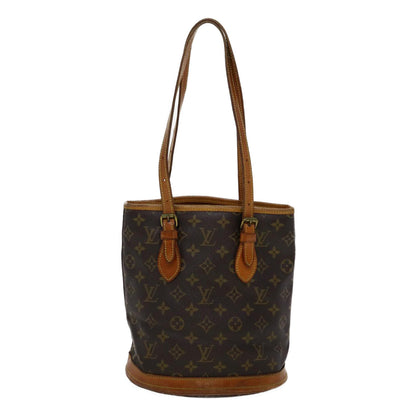 Louis Vuitton  Monogram Bucket PM Shoulder Bag M42238 LV Auth am2619g