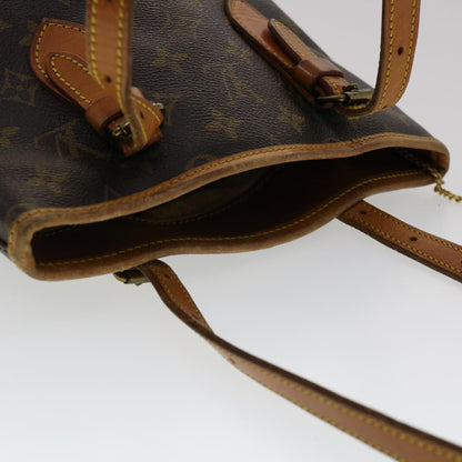 Louis Vuitton  Monogram Bucket PM Shoulder Bag M42238 LV Auth am2619g