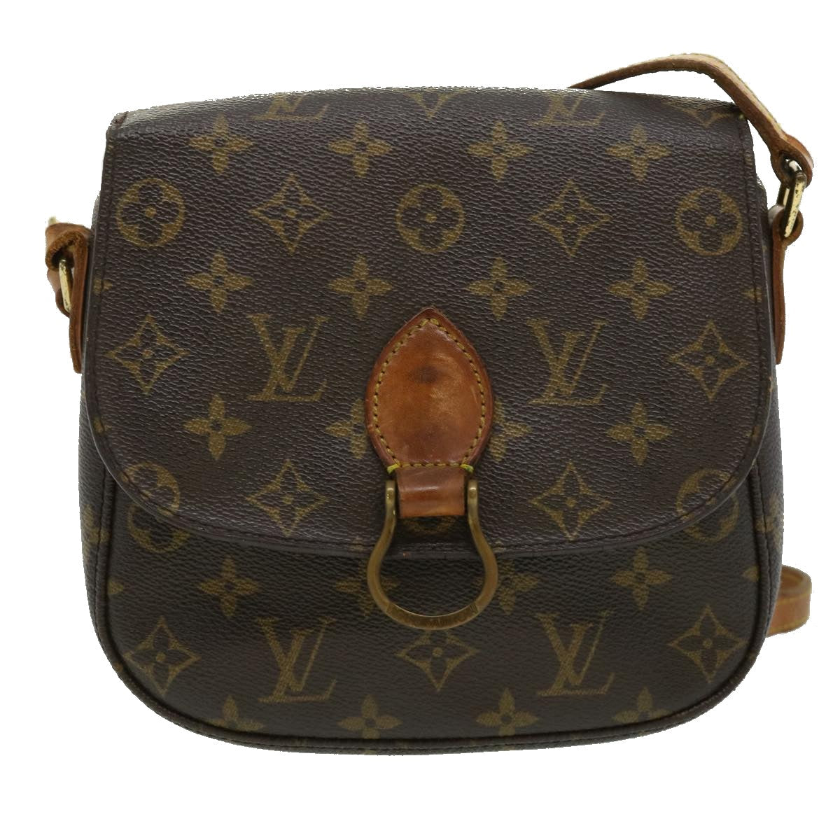 Louis Vuitton  Monogram Saint Cloud MM Shoulder Bag M51243 LV Auth am2789g