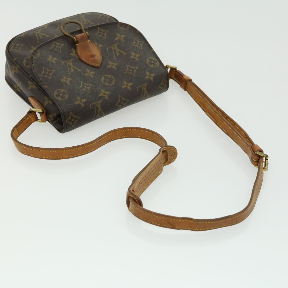 Louis Vuitton  Monogram Saint Cloud MM Shoulder Bag M51243 LV Auth am2789g