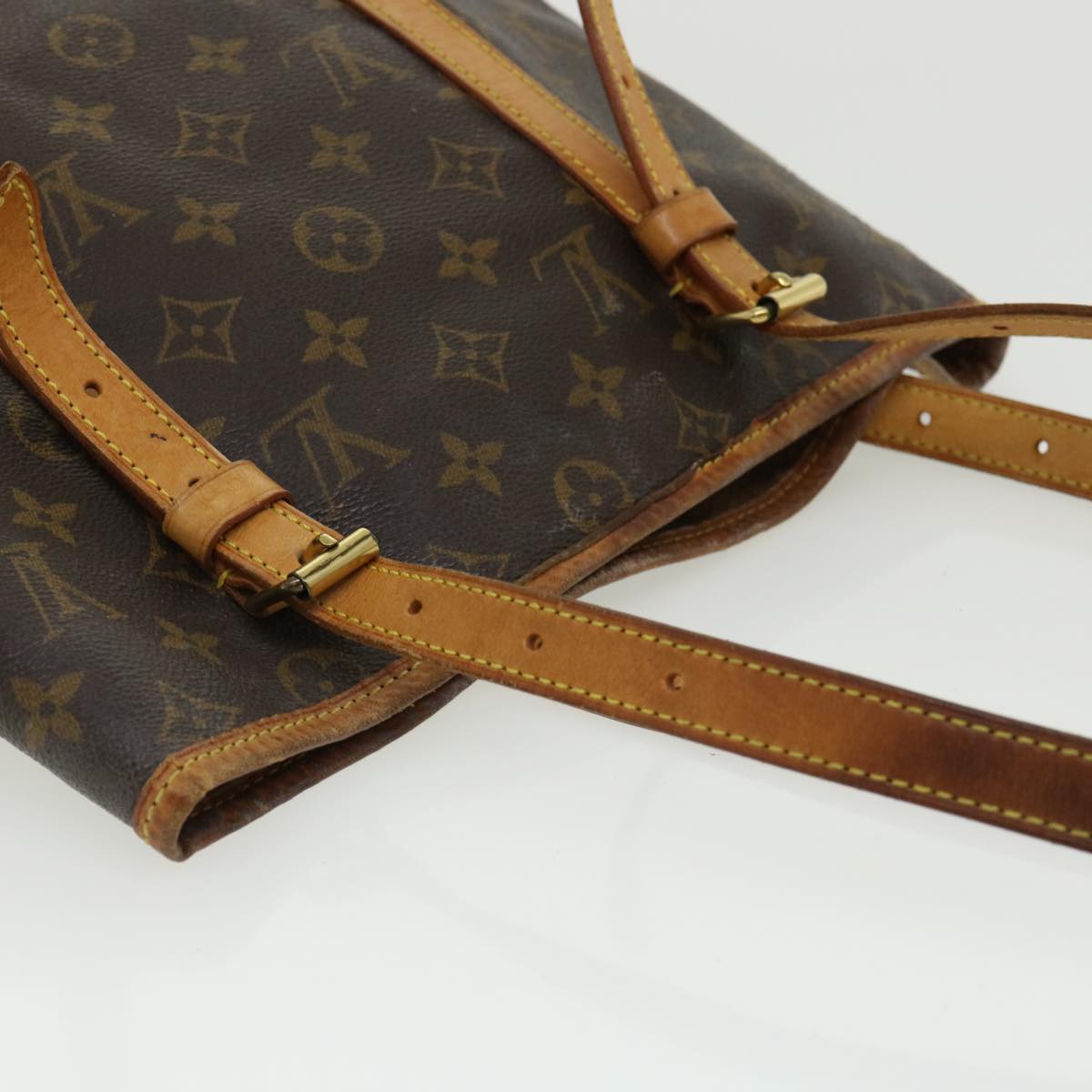 Louis Vuitton  Monogram Bucket GM Shoulder Bag M42236 LV Auth am2809g