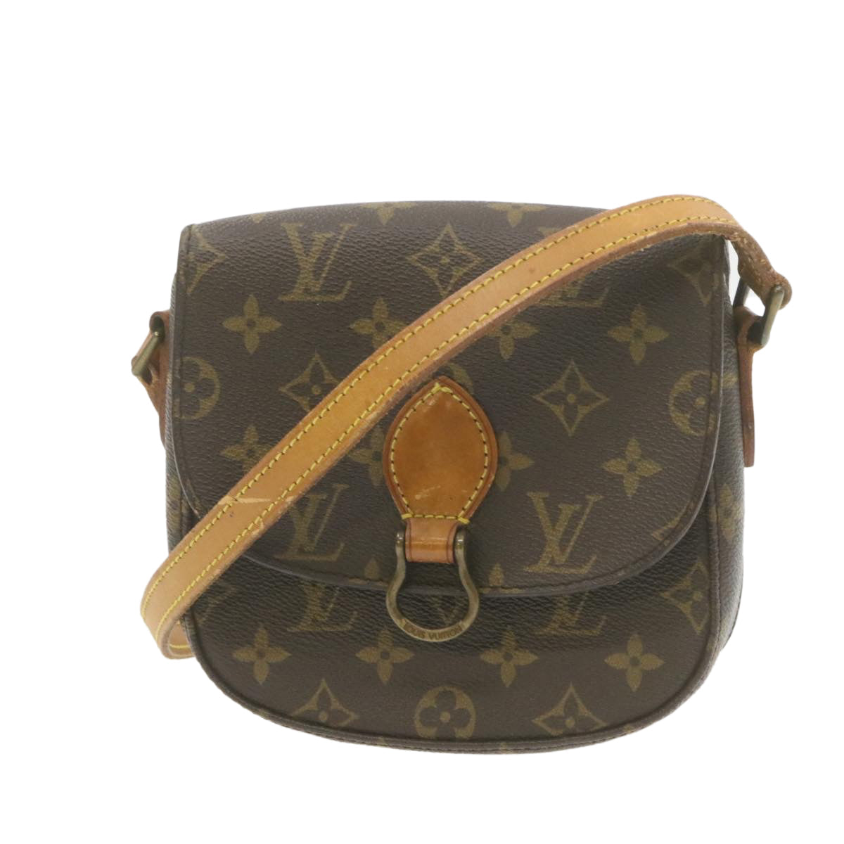 Louis Vuitton  Monogram Saint Cloud PM Shoulder Bag M51244 LV Auth am608g