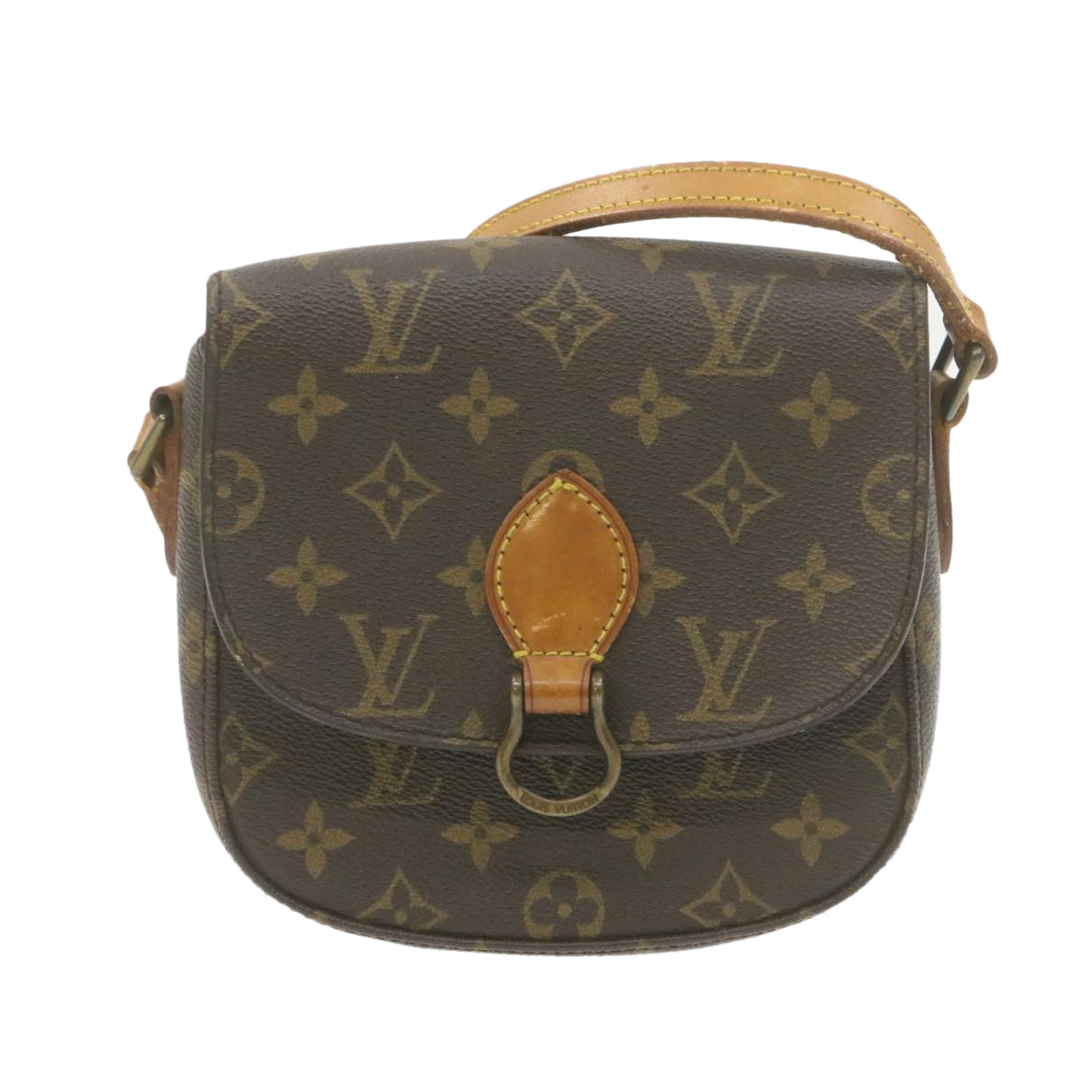 Louis Vuitton  Monogram Saint Cloud PM Shoulder Bag M51244 LV Auth am608g