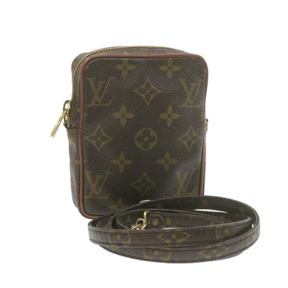 Louis Vuitton  Monogram Mini Poche Shoulder Bag No.202 LV Auth am661g