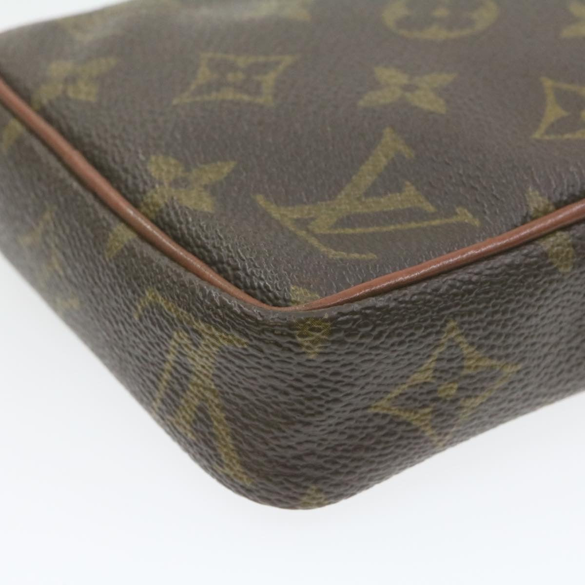 Louis Vuitton  Monogram Mini Poche Shoulder Bag No.202 LV Auth am661g