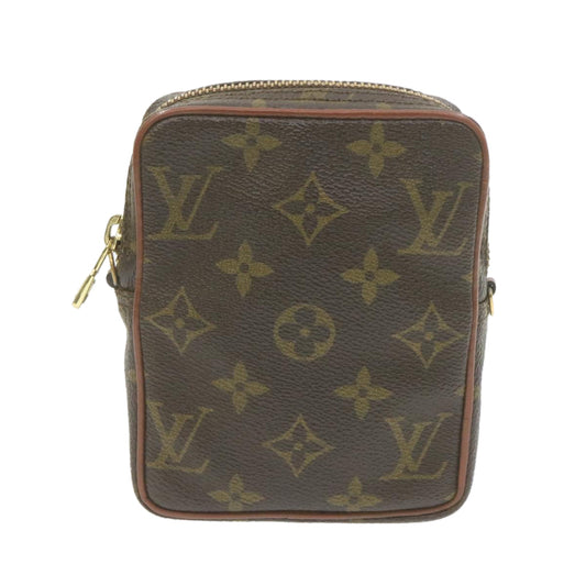 Louis Vuitton  Monogram Mini Poche Shoulder Bag No.202 LV Auth am661g