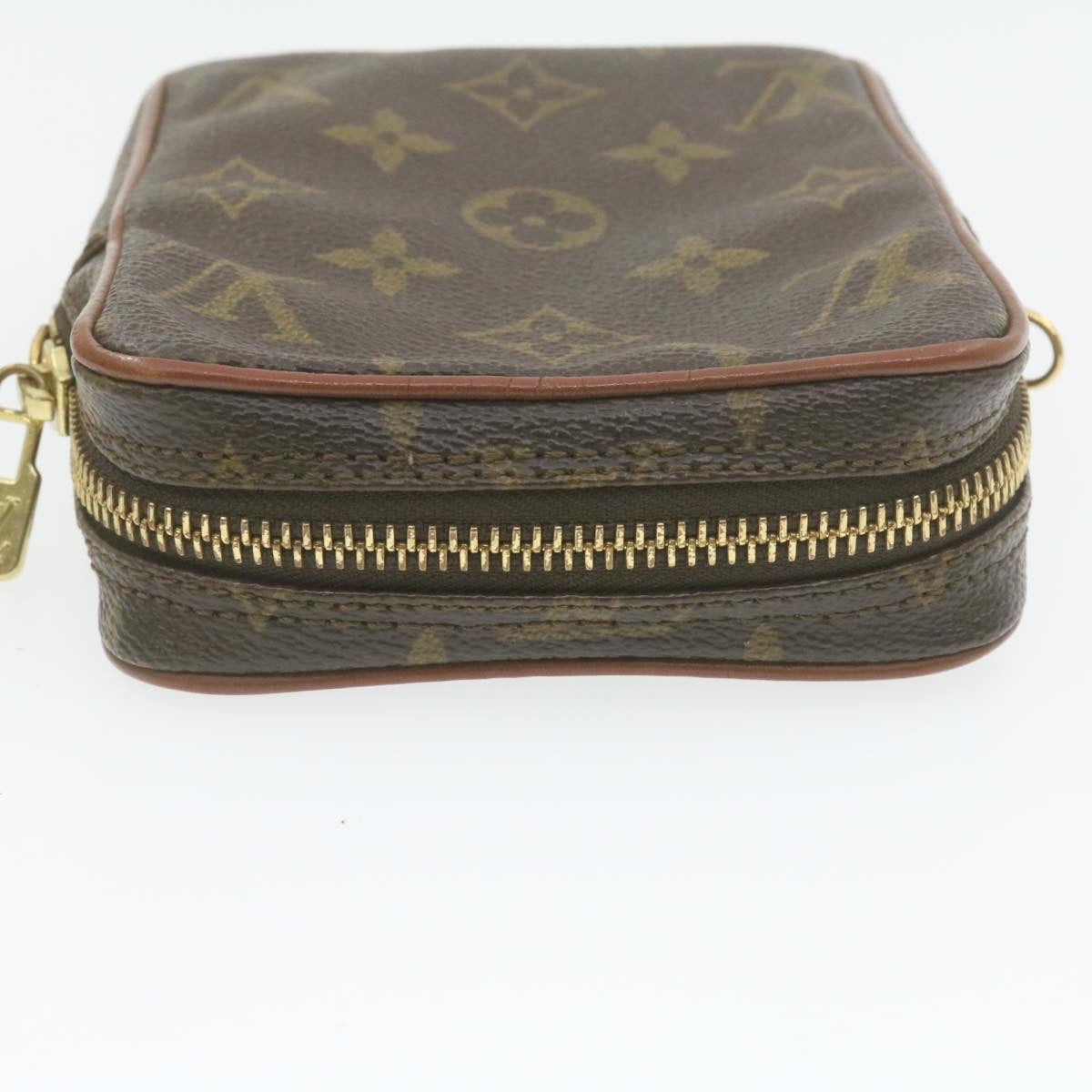 Louis Vuitton  Monogram Mini Poche Shoulder Bag No.202 LV Auth am661g