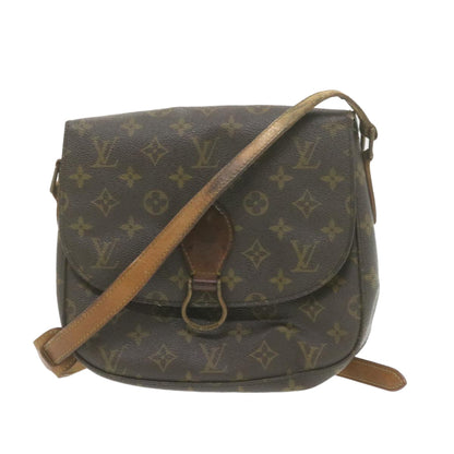 Louis Vuitton  Monogram Saint Cloud GM Shoulder Bag M51242 LV Auth am749g