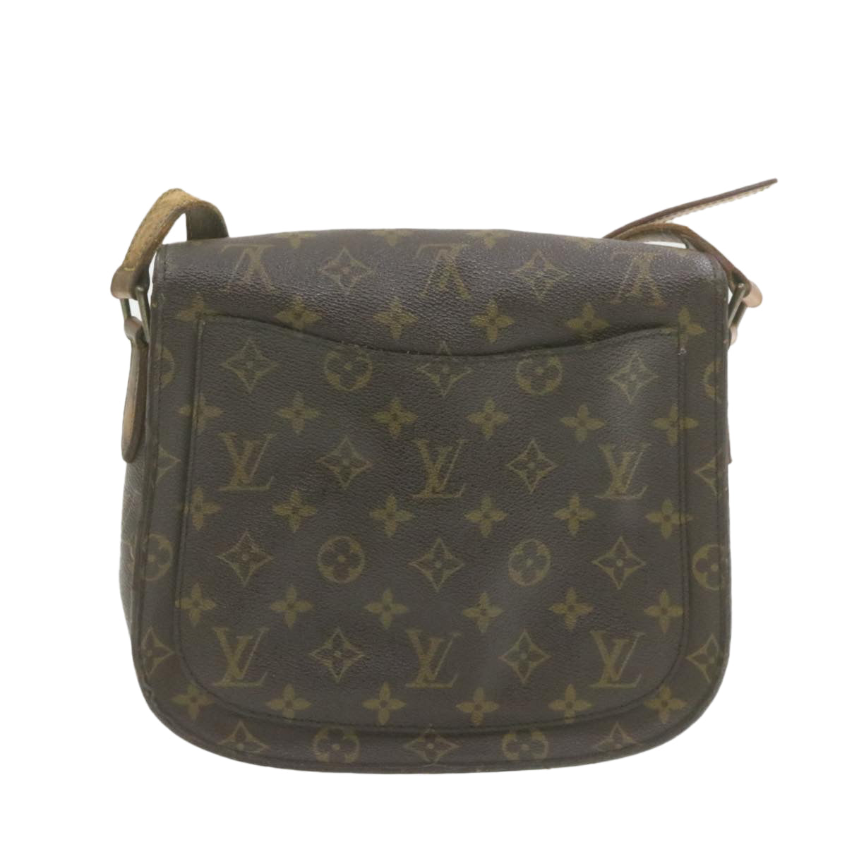 Louis Vuitton  Monogram Saint Cloud GM Shoulder Bag M51242 LV Auth am749g