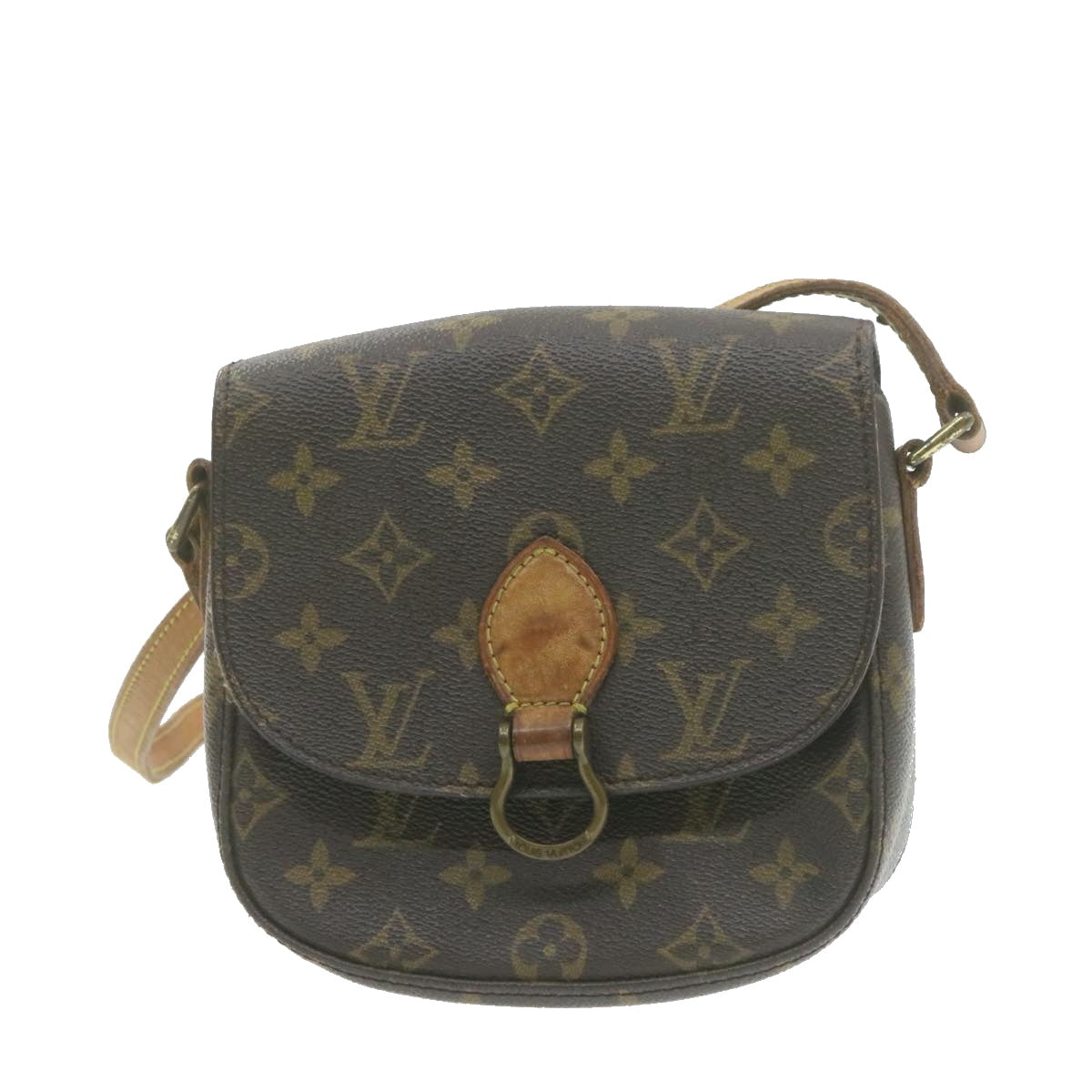 Louis Vuitton  Monogram Saint Cloud PM Shoulder Bag M51244 LV Auth am753g