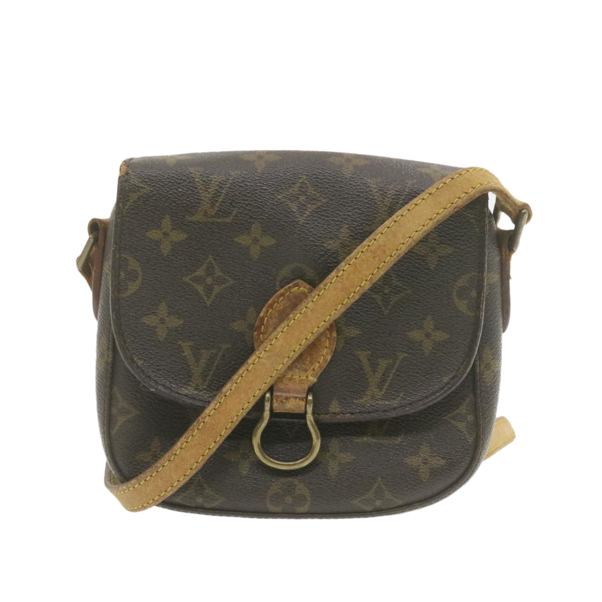 Louis Vuitton  Monogram Saint Cloud PM Shoulder Bag M51244 LV Auth am754g