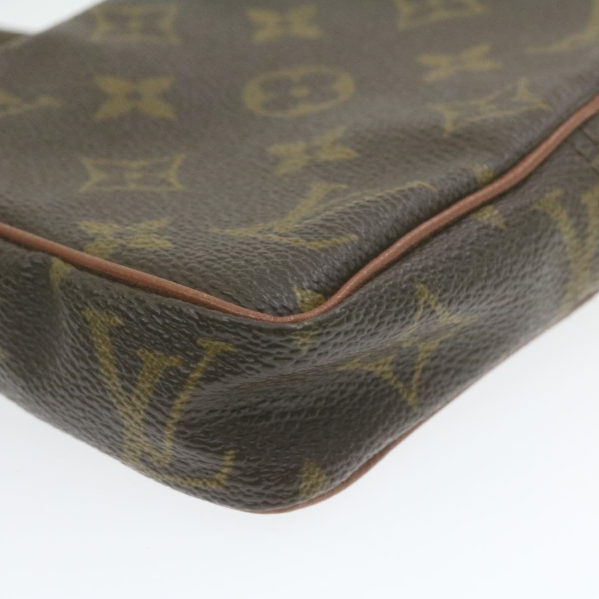 Louis Vuitton  Monogram Mini Posh Shoulder Bag No.202 LV Auth am788g