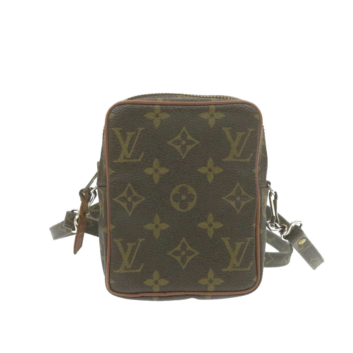 Louis Vuitton  Monogram Mini Posh Shoulder Bag No.202 LV Auth am788g