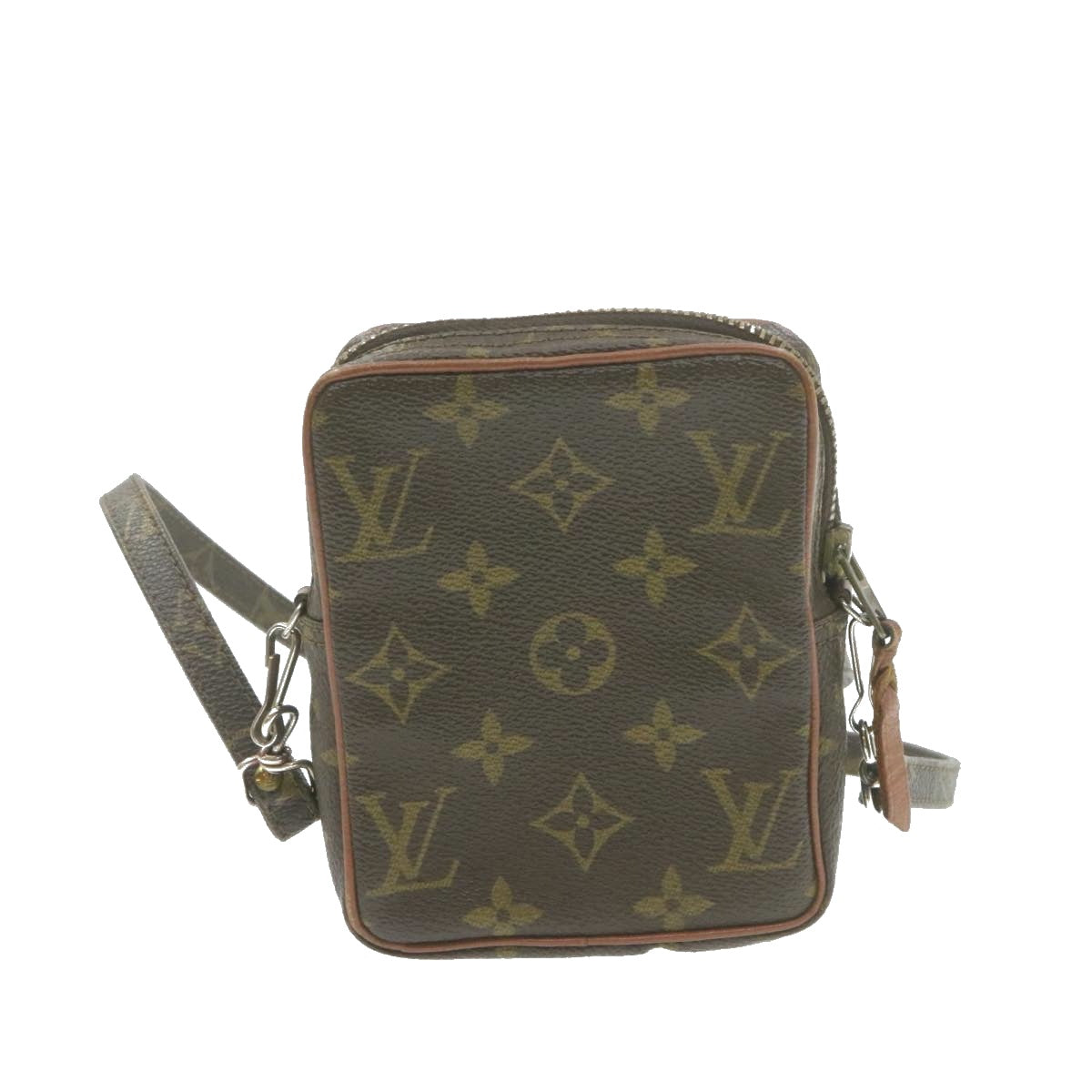 Louis Vuitton  Monogram Mini Posh Shoulder Bag No.202 LV Auth am788g