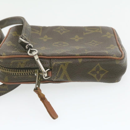 Louis Vuitton  Monogram Mini Posh Shoulder Bag No.202 LV Auth am788g